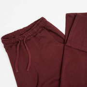 Wide Pull-On Trouser | Burgundy