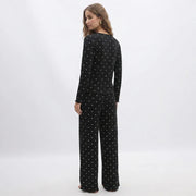 Wenim-Ivory Dream Set (Heart Printed) - Black