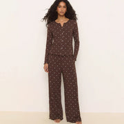 Wenim-Ivory Dream Set (Heart Printed) - Mocha