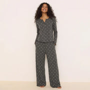 Wenim-Ivory Dream Set (Heart Printed) - Silent Grey