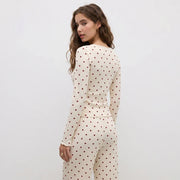 Wenim-Ivory Dream Set (Heart Printed) - Oat Milk