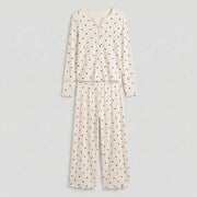 Wenim-Ivory Dream Set (Heart Printed) - Oat Milk