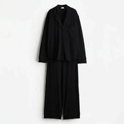 Luxury Black  Sleep Set Linen