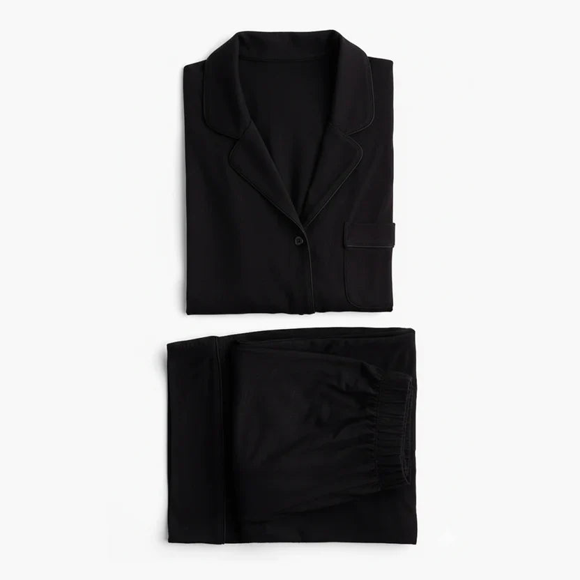 Luxury Black  Sleep Set Linen