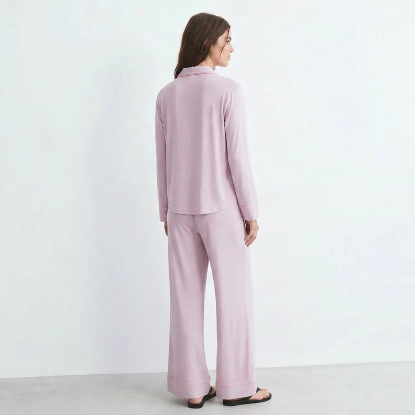 Luxury Blush Pink Sleep Set Linen