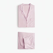 Luxury Blush Pink Sleep Set Linen