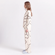 Soft Cotton Lounge Set - Abstract Muse
