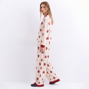 Soft Cotton Lounge Set - Berry Muse