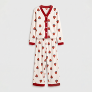 Soft Cotton Lounge Set - Berry Muse