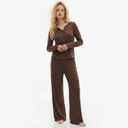Wenim- Ivory Dream Doted Set - Mocha