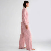 Wenim-  Ivory Dream Doted Set - Nude Pink