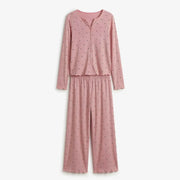 Wenim-  Ivory Dream Doted Set - Nude Pink