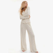 Wenim- Ivory Dream Doted Set - Oat Milk