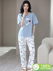 Soft Cotton PJ Suit - P11